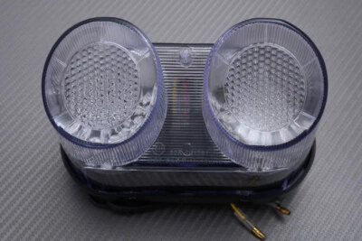 Feu Stop LED Plug&PLAY Blanc Clair + Clignotants Pour YAMAHA YZF R1 RN04 2000-01 - Photo 1/4