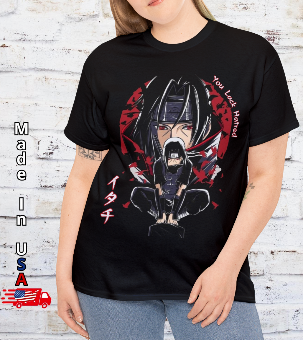 Shisui Uchiha Naruto Japanese Anime Manga Unisex Premium T-shirt