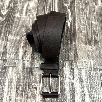 Denizen Levi s Genuine Brown Leather Belt  Men's XL 40-46 Workman Casual 54in