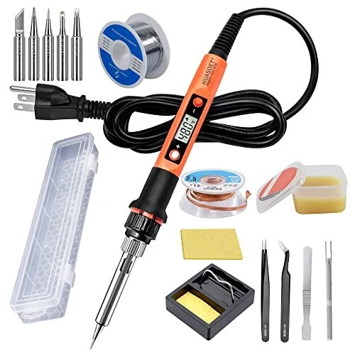 Digital Soldering Iron 80w 110v Lcd Display Portable Electric Solder Iron Sauter
