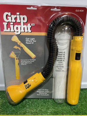 NOS 1996 Grip Light GLG-4534 Bendable Worklight For Home, Auto NEW in Box