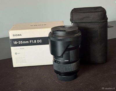 sigma 18-35mm f1.8 dc hsm art nikon