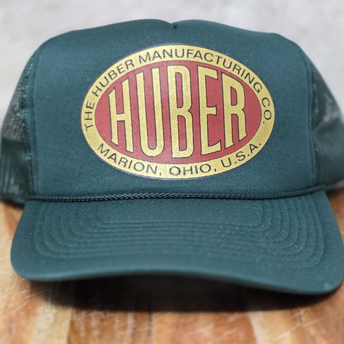 Huber Manufacturing Co MARION Ohio Mesh - Snapback Green