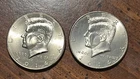 2014 PD Kennedy Half Dollars from rolls - Two great coins