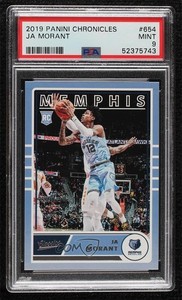2019-20 Panini Chronicles Classics Ja Morant #654 PSA 9 MINT Rookie RC