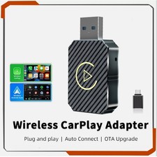 2026 USB Wireless CarPlay Adapter For iPhone Apple Wireless Dongle Plug  Play-US