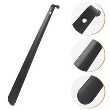1Pc Medium Length Stainless Steel Shoehorn Convenient Shoehorn Shoe Lifter Tool