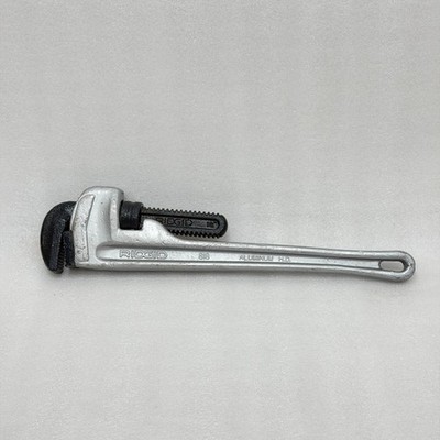 RIDGID 818 31100 18 ZOLL ALUMINIUM GERADE ROHRZANGE 2-1/2 IN USA GEBRAUCHT SC...
