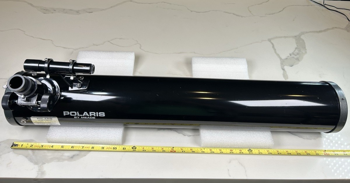 Meade Polaris 114EQ-D Reflector Telescope 114mm Aperture | eBay