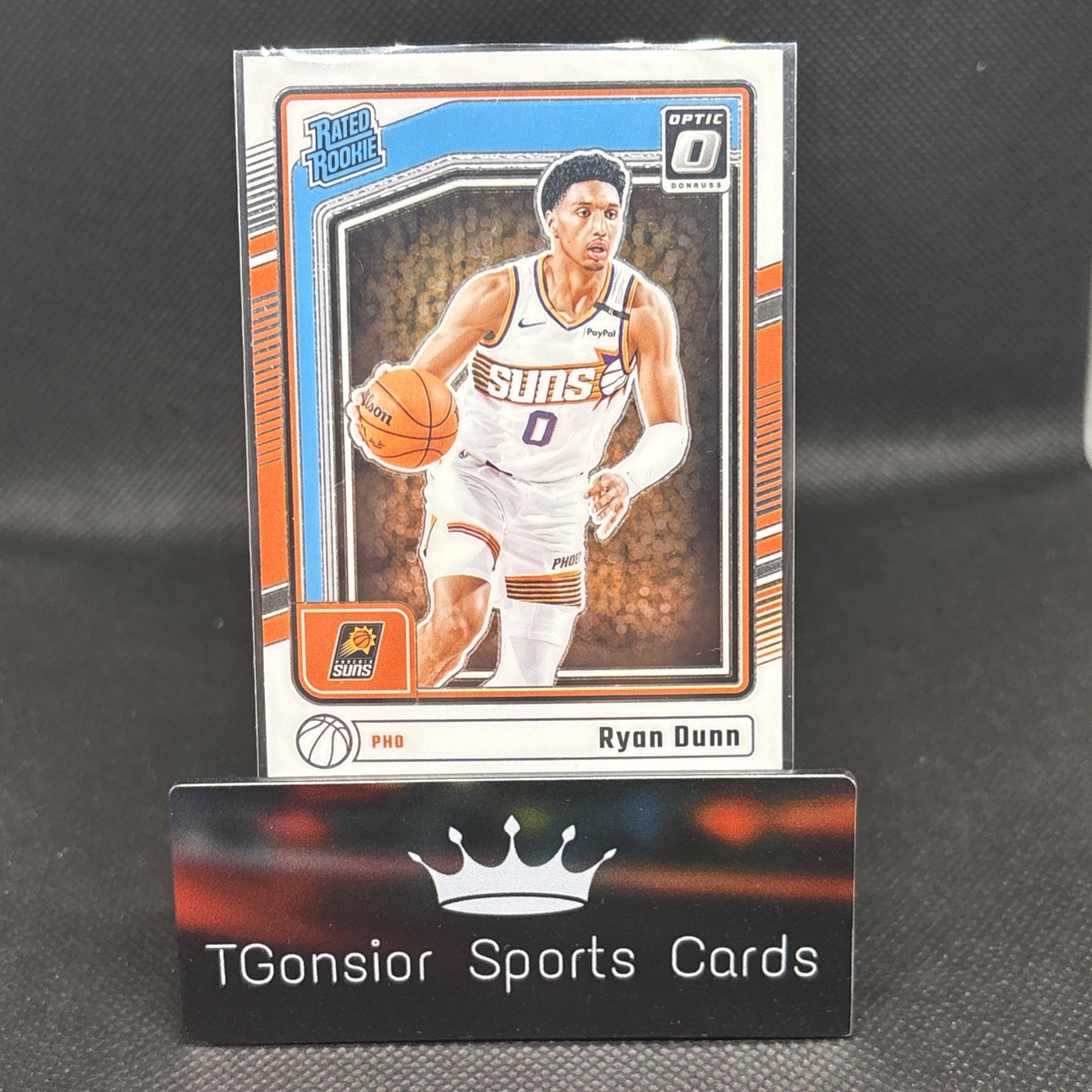 2024-2025 Donruss Optic Rated Rookie Ryan Dunn Phoenix Suns No. 279