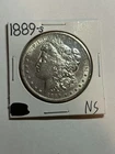 1889 S Morgan Silver Dollar UNC Detail Tougher Date San Francisco Mint