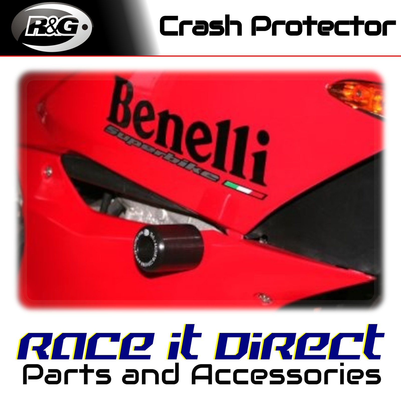 Crash Protectors for Benelli Tornado Novecento TRE All Years R&G