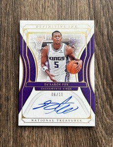 De Aaron Fox Autograph | eBay