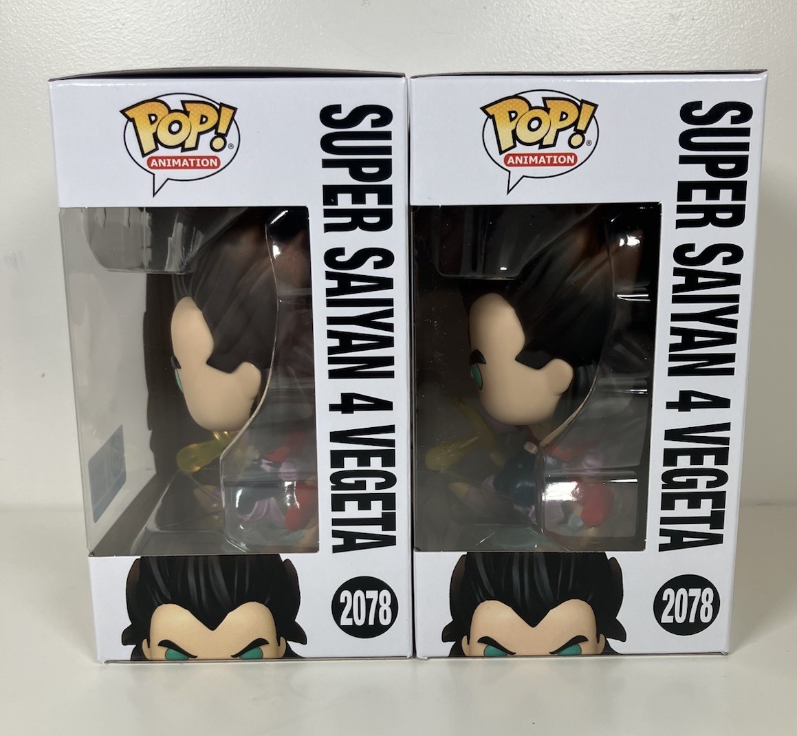 Dragon Ball GT #2078 Super Saiyan Vegeta SS4 Funko Pop! Glow