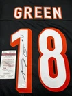 AJ Green Signed Cincinnati Bengals Jersey JSA COA Autographed #18 NFL