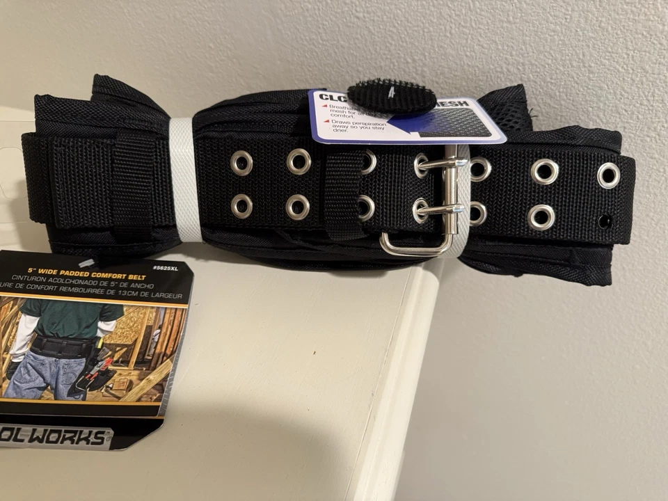 CLC Custome Leathercraft 5623 Padded Comfort Belt 3 Inch XL NEW Tool Works - Image 3 of 4