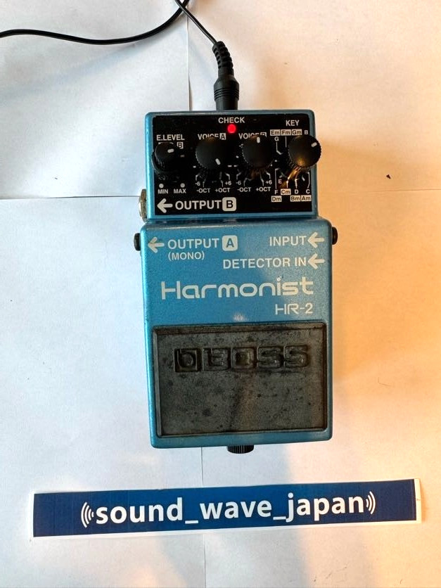 Pédale d'effets BOSS HR-2 Harmonist pour guitare d'occasion