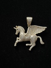 Gold Plated Unicorn Pendant