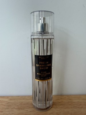 Bath & Body Works Fresh Sparkling Snow Fine Fragrance Mist Spray 8 fl oz NEW