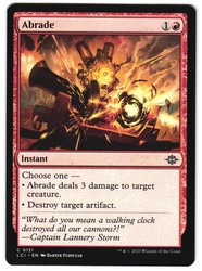 Abrade 131 The Lost Caverns of Ixalan Common MTG