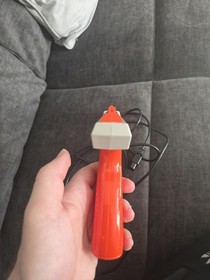1985 Nintendo NES Zapper Gun Orange/Grey