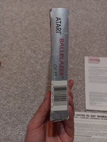 Ballblazer (Atari 7800) - Box & Instructions Manual - NO GAME - READ!