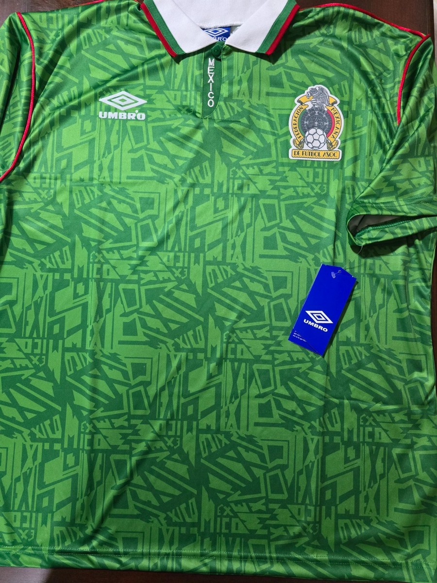 Umbro Mexico JERSEY Seleccion Mexicana 1994 Reedicion Umbro