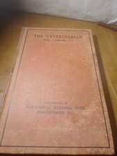 Vintage 1916 The Veterinarian By Chas J Korin...