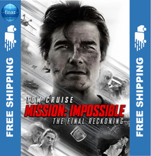 Mission Impossible - The Final Reckoning 2025 Custom DVD New Sealed All Region