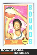 1974-75 Topps Basketball Memphis Sounds Freddie Lewis #263