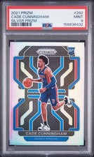 CADE CUNNINGHAM 2021 PRIZM SILVER ROOKIE RC #282 PSA 9 MINT! PISTONS! #158836432