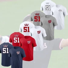 HOT ITEM - Daylen Lile #51 Washington Nationals 2025 Name and Number Fan Gifts