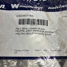 Electrolux Part 5303937183 Dryer Felt, Seal Lower W/ADH G4B 