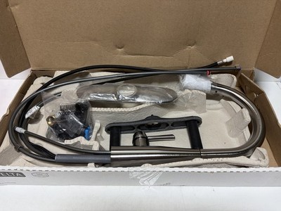 Delta Essa Pull-Down Bar/Prep Faucet Arctic Stainless 9113-AR-DST *Open Box*