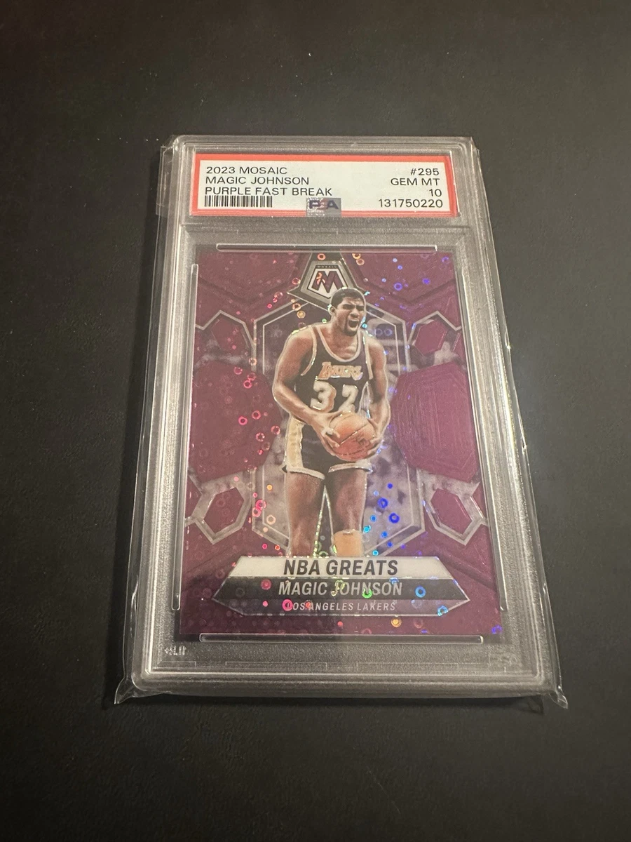 Magic Johnson 10 Graded Basketball Sports Trading Cards