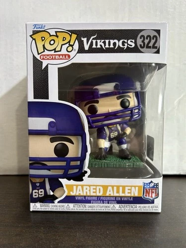 Jared Allen - Minnesota Vikings - NFL Football Funko Pop 322 With Protector