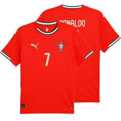 Cristiano Ronaldo #7 Portugal 2025 Home Jersey PUMA Replica Medium
