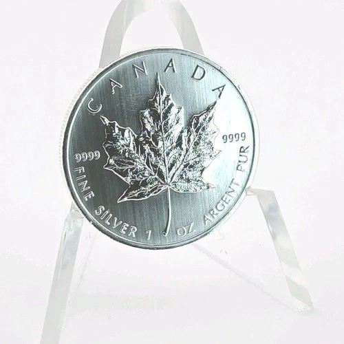 2013 Canadian Silver Maple Leaf 🍁 1oz .9999 Fine Queen Elizabeth II Effigy
