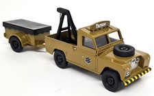 Corgi 1/43 Land Rover With Trailer (Winch) Tarmac Diecast Model Truck