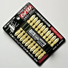 VESSEL BW-12 +2x65mm JIS Impact Driver Bits Set 10pcs Magnetic Holder Belt Gold