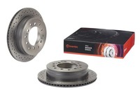 2X Brembo Bremsscheibe Xtra Line - Xtra 09.A334.2X FüR Toyota Land Cruiser Prado