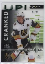 2022-23 Upper Deck Synergy Cranked Up Green 8/65 Kaedan Korczak #CU-KO 6o3