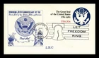 DR JIM STAMPS US COVER GREAT SEAL 200TH ANNIVERSARY POSTAL STATIONERY FDC