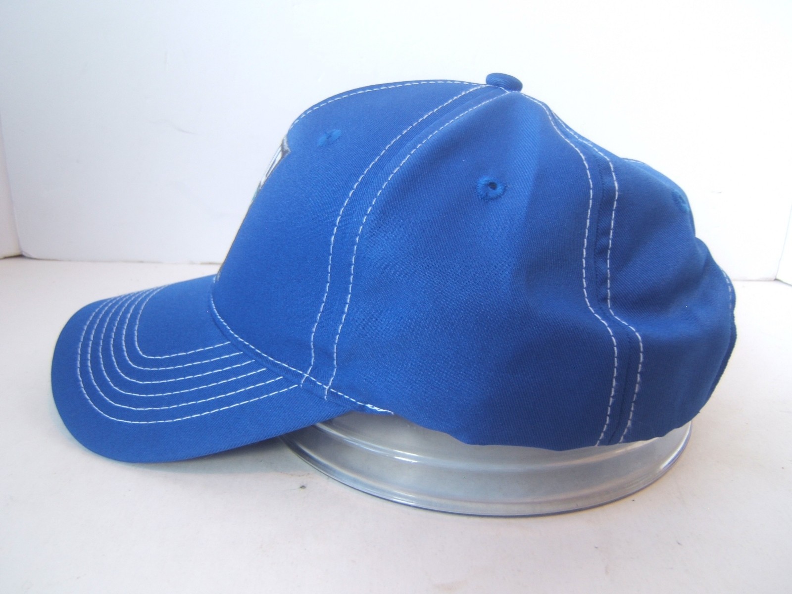 Built Ford Tough Hat Blue Hook Loop Baseball Cap - image 3
