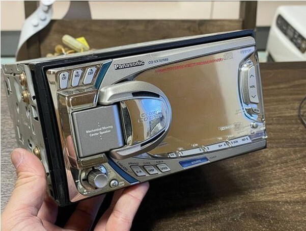 Panasonic CQ-VX707MSD 2DIN CD MD Deck Player Operation confirmed