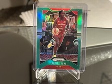 2020 Panini Prizm WNBA Debut Edition - Green Prizm #76 Jackie Young
