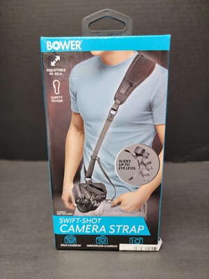 Bower Adjustable Swift-Shot Camera Strap For DSLR, Mirrorless And Compact Camera