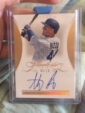 2016 Panini Flawless GOLD AUTO #'d/10  #FS-AR Anthony RIZZO - Pristine Cubs 