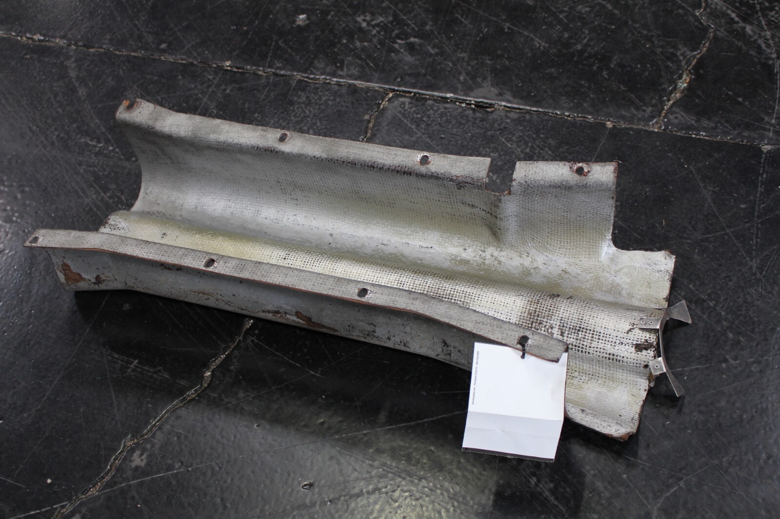 Ferrari 456 M, Torque Tube Heat Shield, Dmg, Used, P/N 65649300