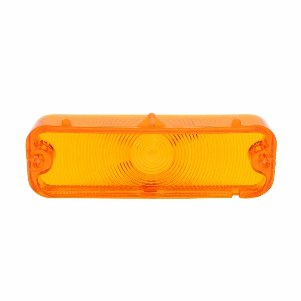 Nuevo par de piezas de ajuste de lente de luz de estacionamiento ámbar para Chevelle El Camino A4247 Foto 2 de 3